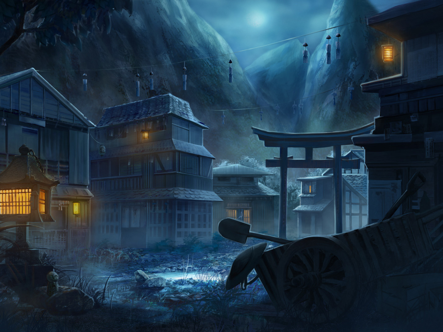 Japanese village