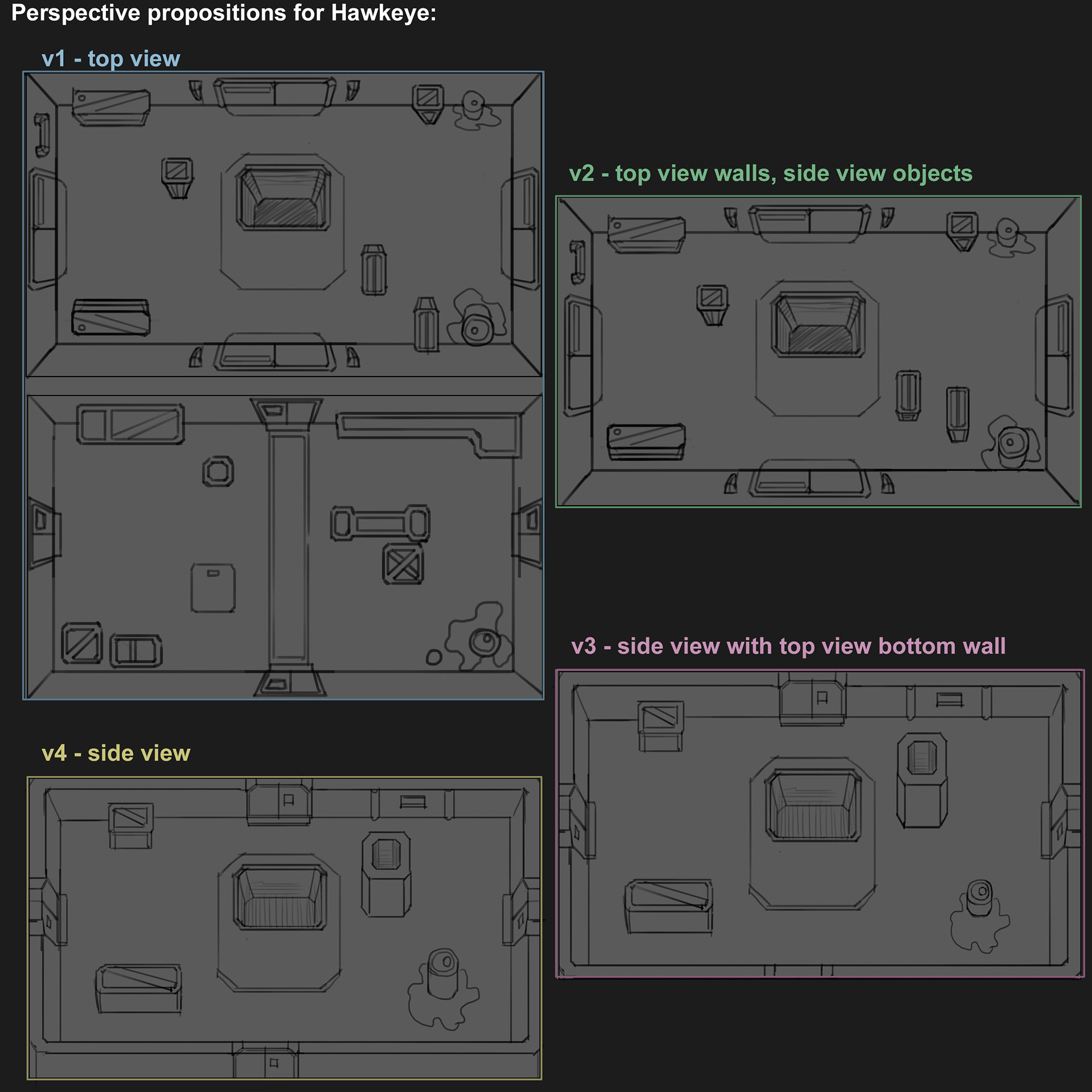 Hawkeye rogue-like game